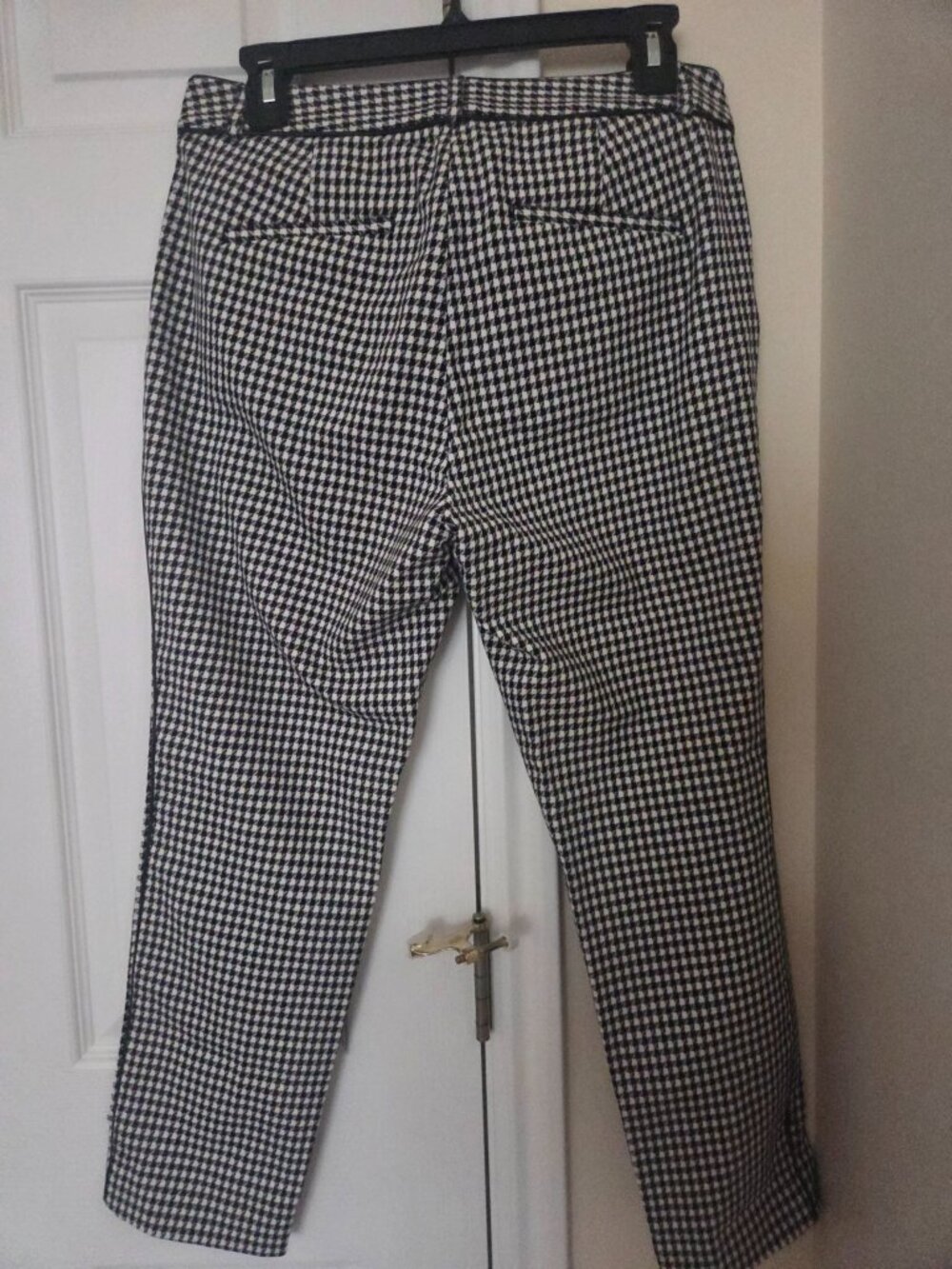 Banana Republic Sloan Petite Houndstooth Ankle Pants 6P
